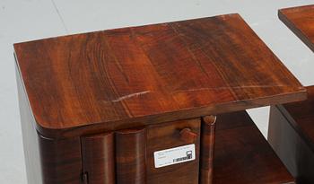 SÄNGBORD, ett par, art decostil, 1900-tal.