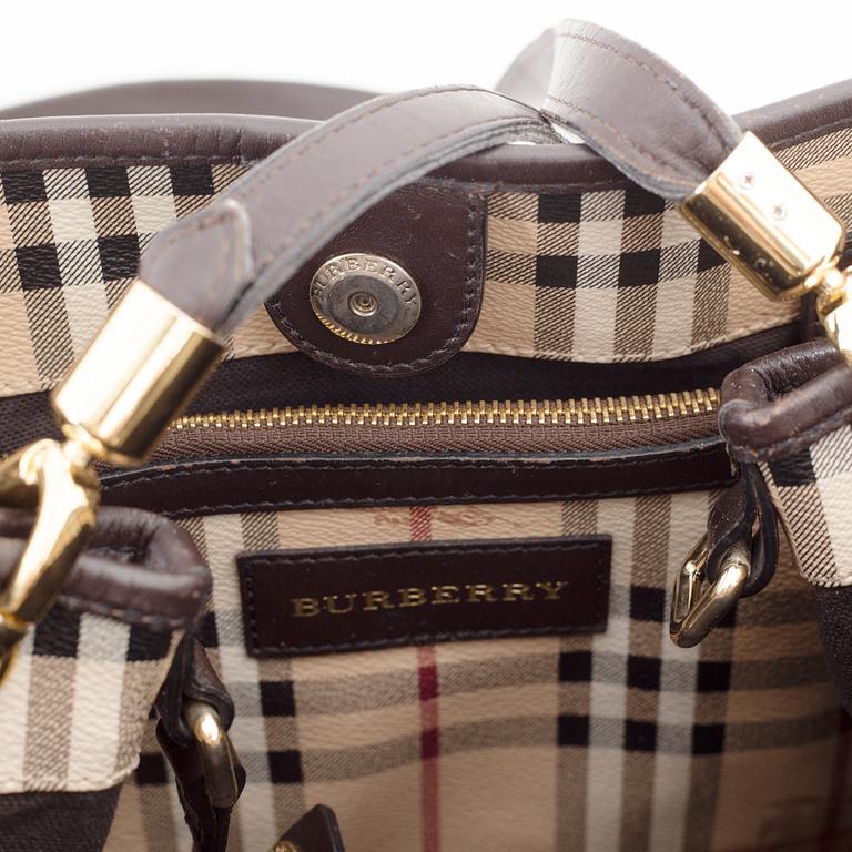 Burberry, a Nova Check canvas 'Canterbury Tote Bag'.