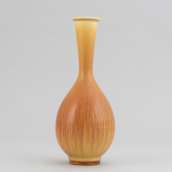 Berndt Friberg, a stoneware vase, Gustavsberg studio, Sweden 1962.