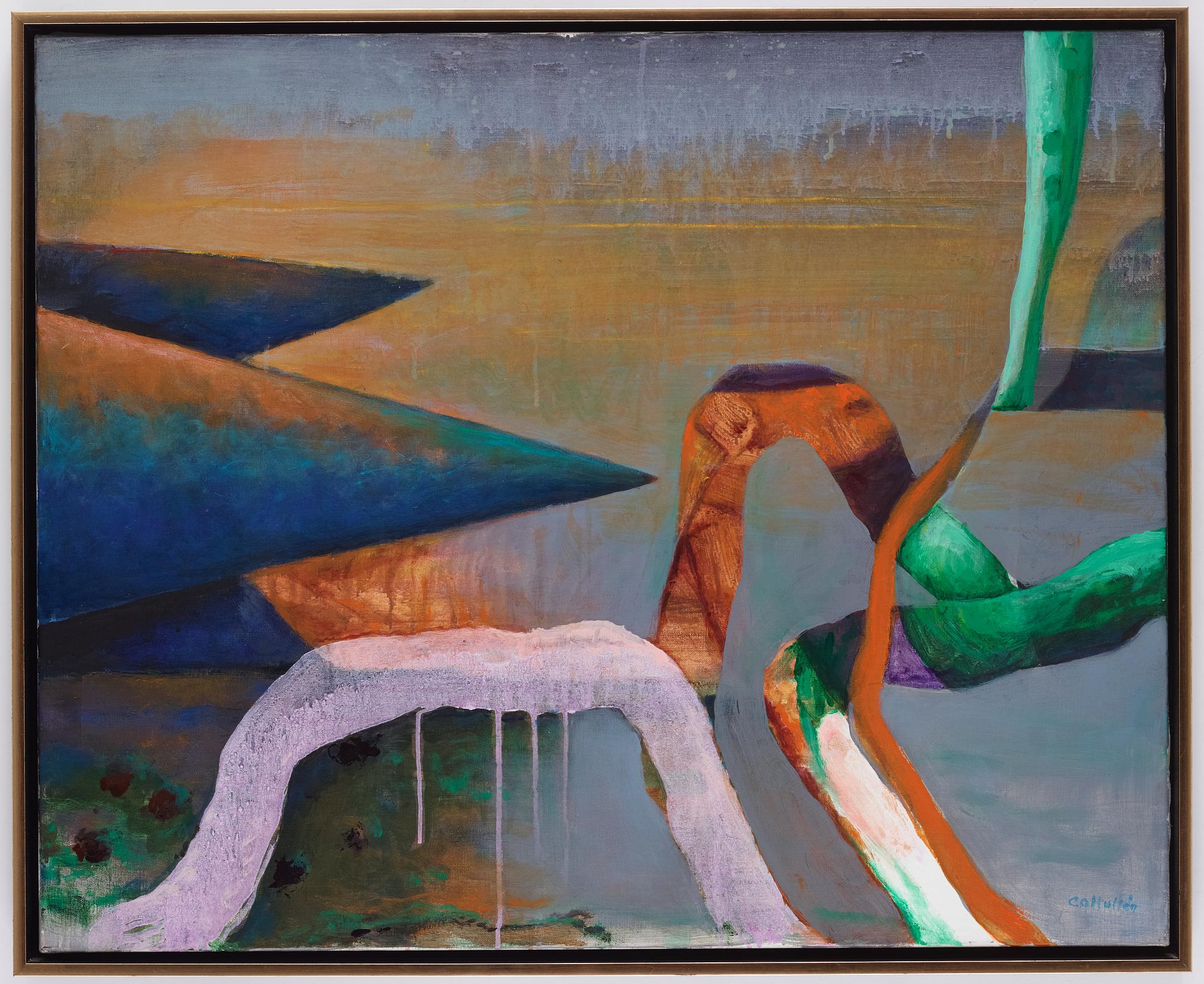 CO Hultén, Abstrakt landskap.