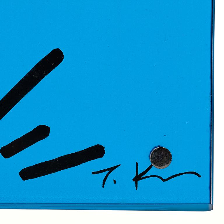 Keith Haring, & Toshiyuki Kita, a pair of table lamps / sculptures, Kreon, Germany, 1988.