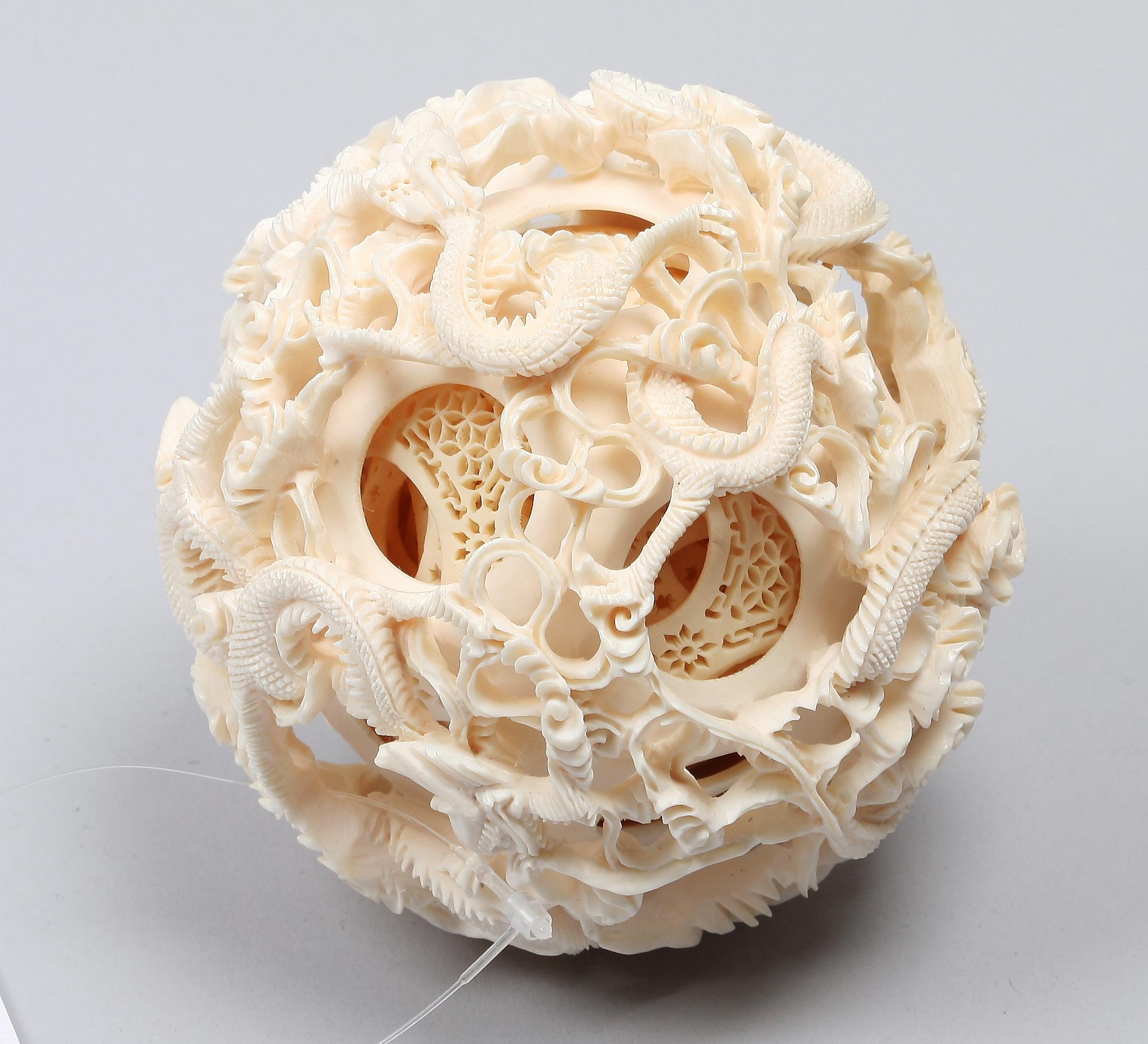 SKULPTUR, ben. Kina. 1900-tal.