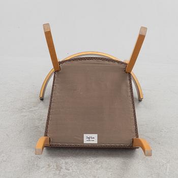 Josef Frank, klismosstol, modell B 300, Firma Svenskt Tenn, efter 1985.