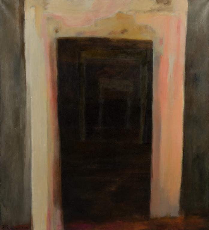 Riikka Soininen, oil on canvas, signed and dated 2004.