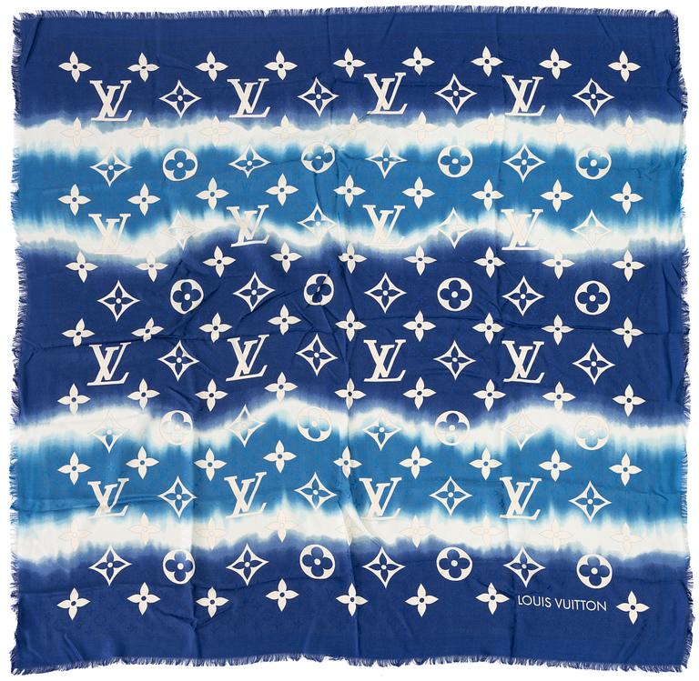 Louis Vuitton, shawl, "Escale Monogram Shawl", limited edition.