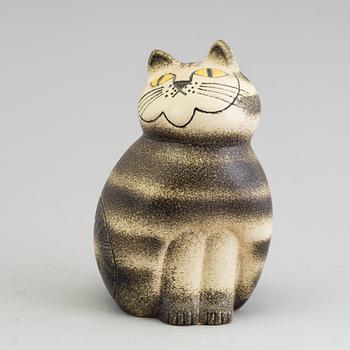 Lisa Larson stoneware figurine for K-Studion, Gustavsberg, dated -95.