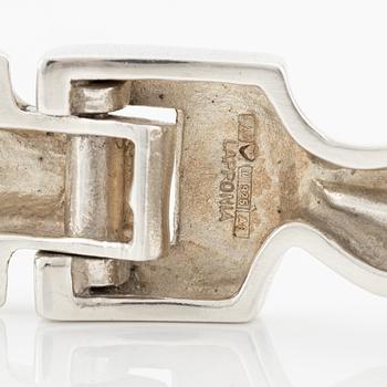 Björn Weckström, armband, "Cassiopeia" sterlingsilver. Lapponia 1978.