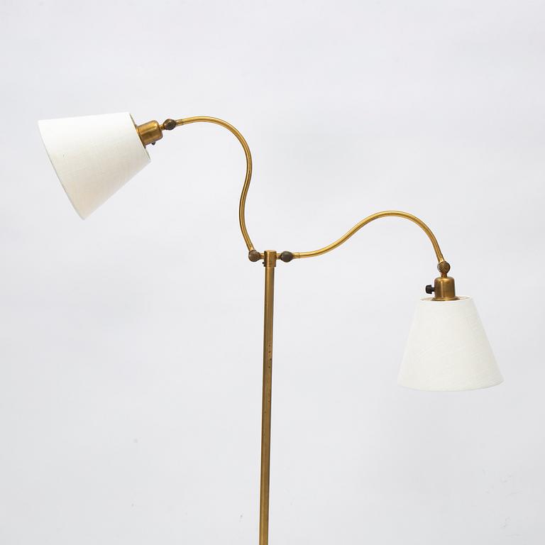 Einar Bäckströms metallvarufabrik, golvlampa modell "5005", 1940-50-tal.