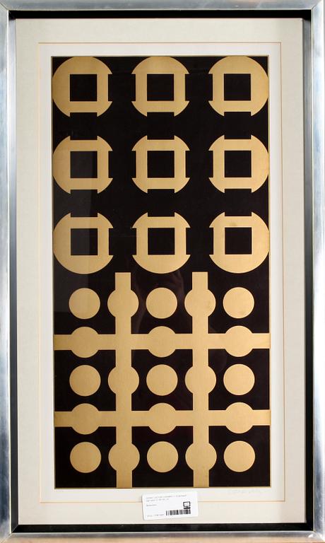VICTOR VASARELY, serigrafi, sign o numr 35/150.
