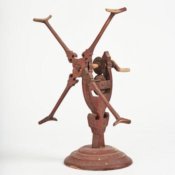 A Swedish weaving tool, 18th century.