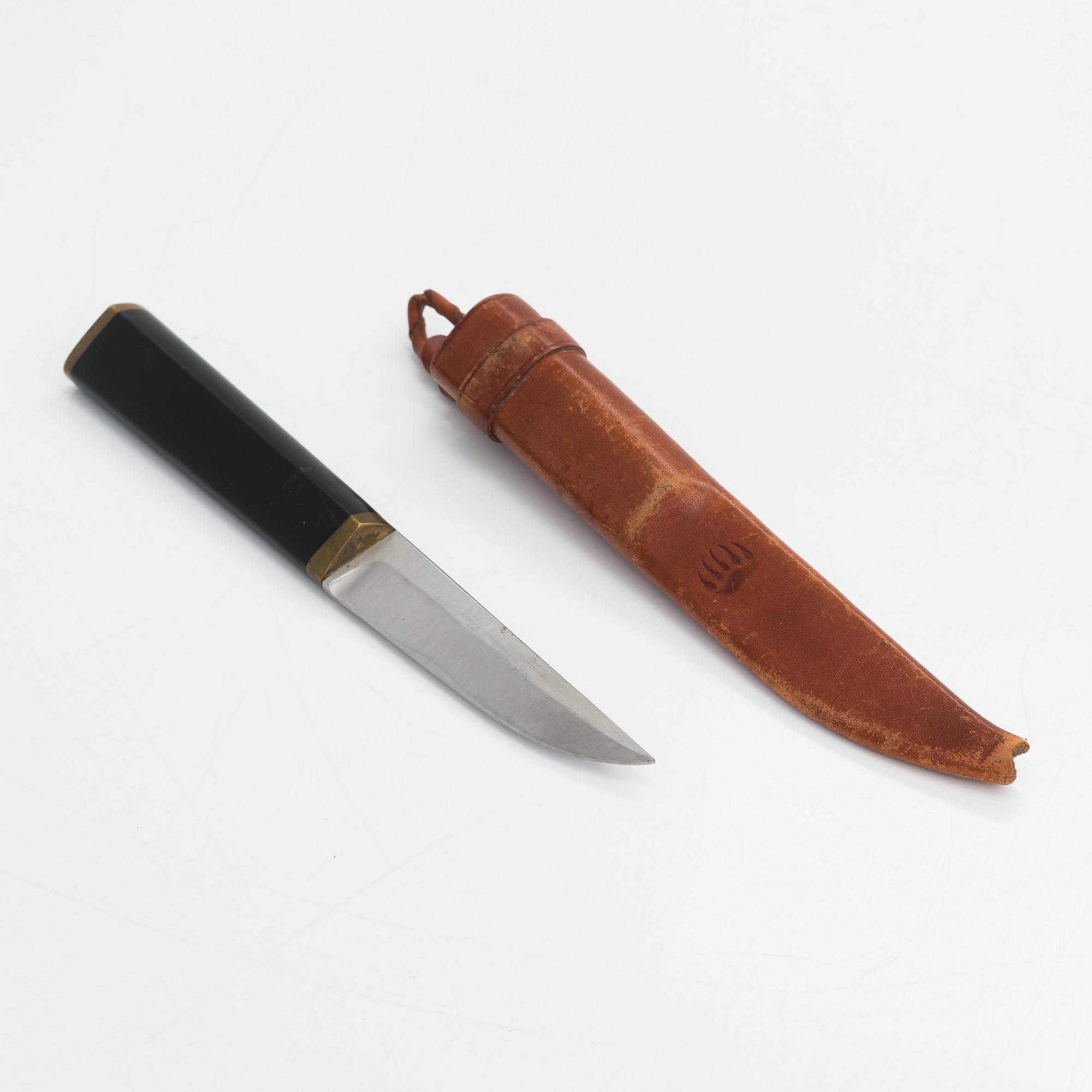 Tapio Wirkkala, puukko/ kniv, Hackman Finland. Formgiven 1961.