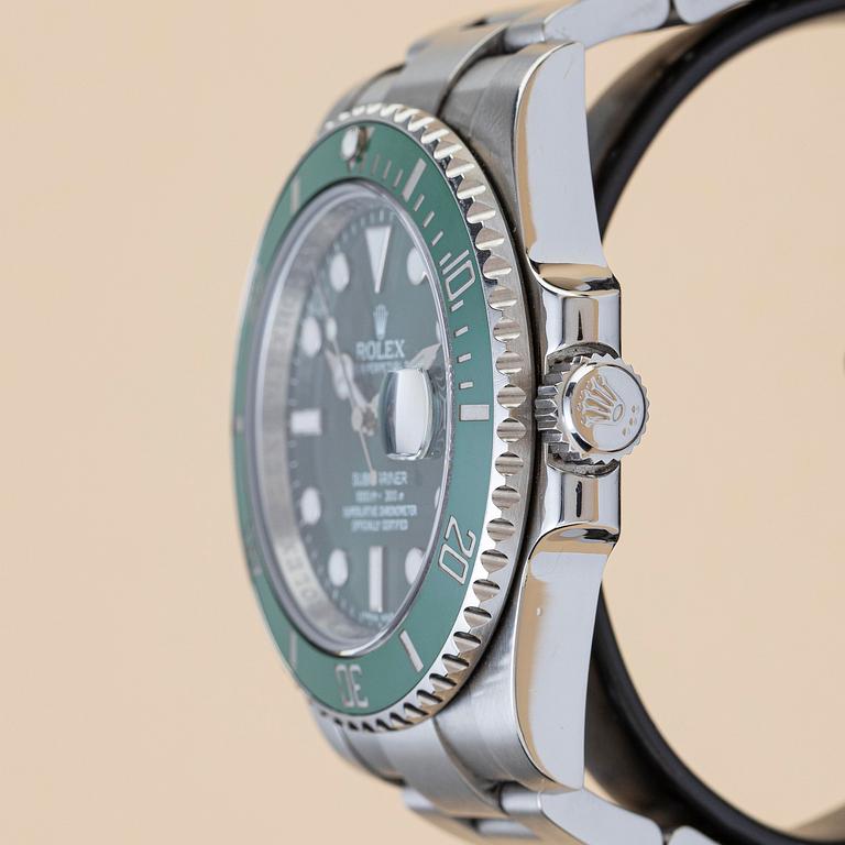 Rolex, Submariner, ”Hulk”, "First Year Edt", "Mark 1 Dial", ca 2010.