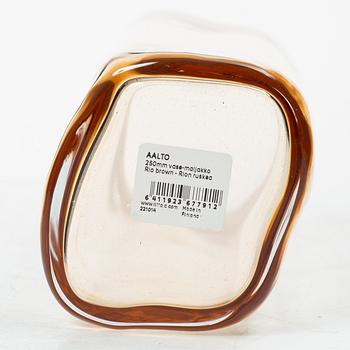 Alvar Aalto, an anniversary vase, "Rio", Iittala, contemporary.