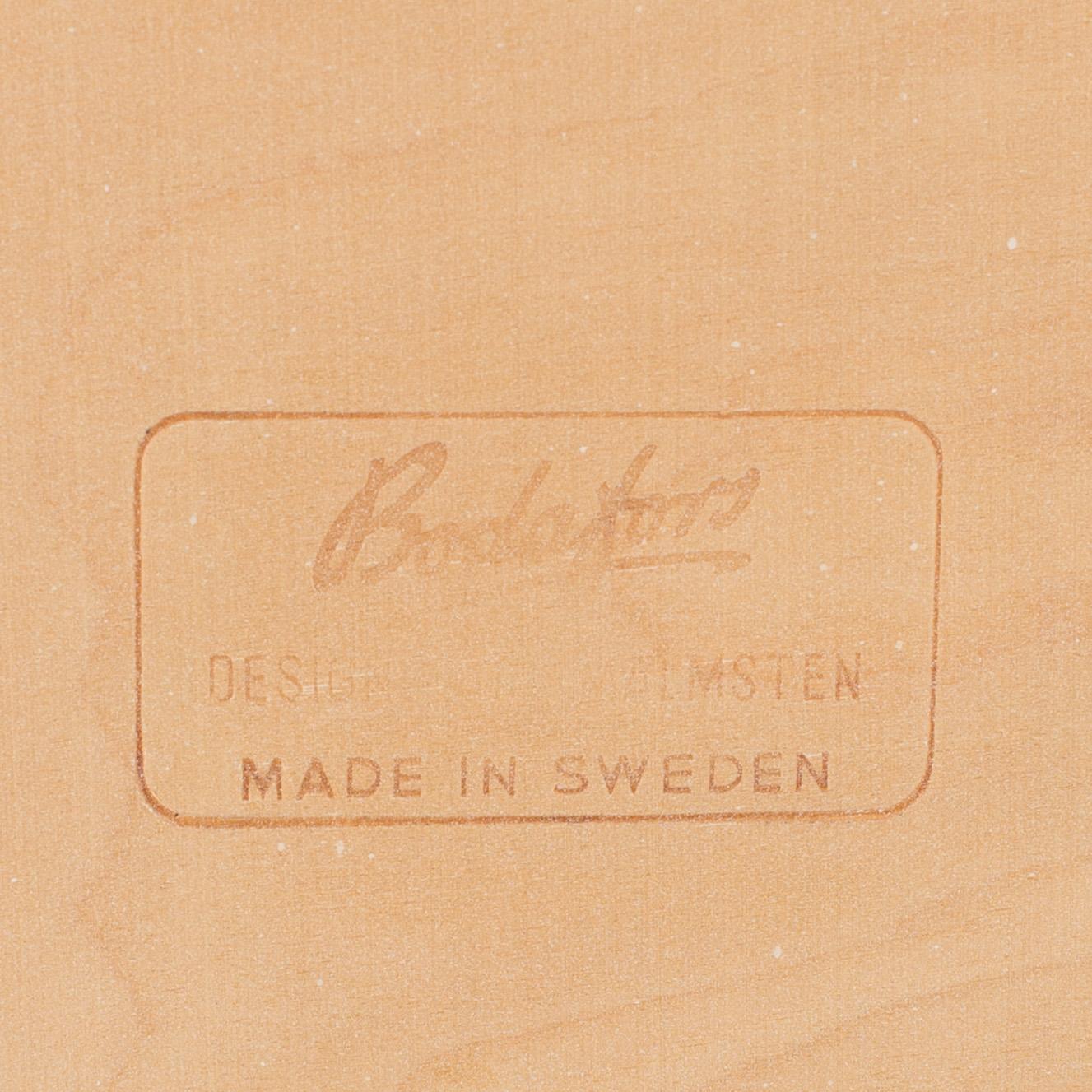 CARL MALMSTEN, sängbord, ett par, "Birgitta", Åfors Möbelfabrik.