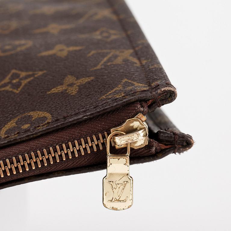 LOUIS VUITTON, a monogram canvas document folder / briefcase, "Poche Documents Bag Case".