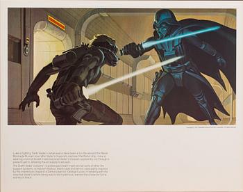 THE STAR WARS PORTFOLIO, 3 portfolios, Ralph McQuarrie, 1970/80's.