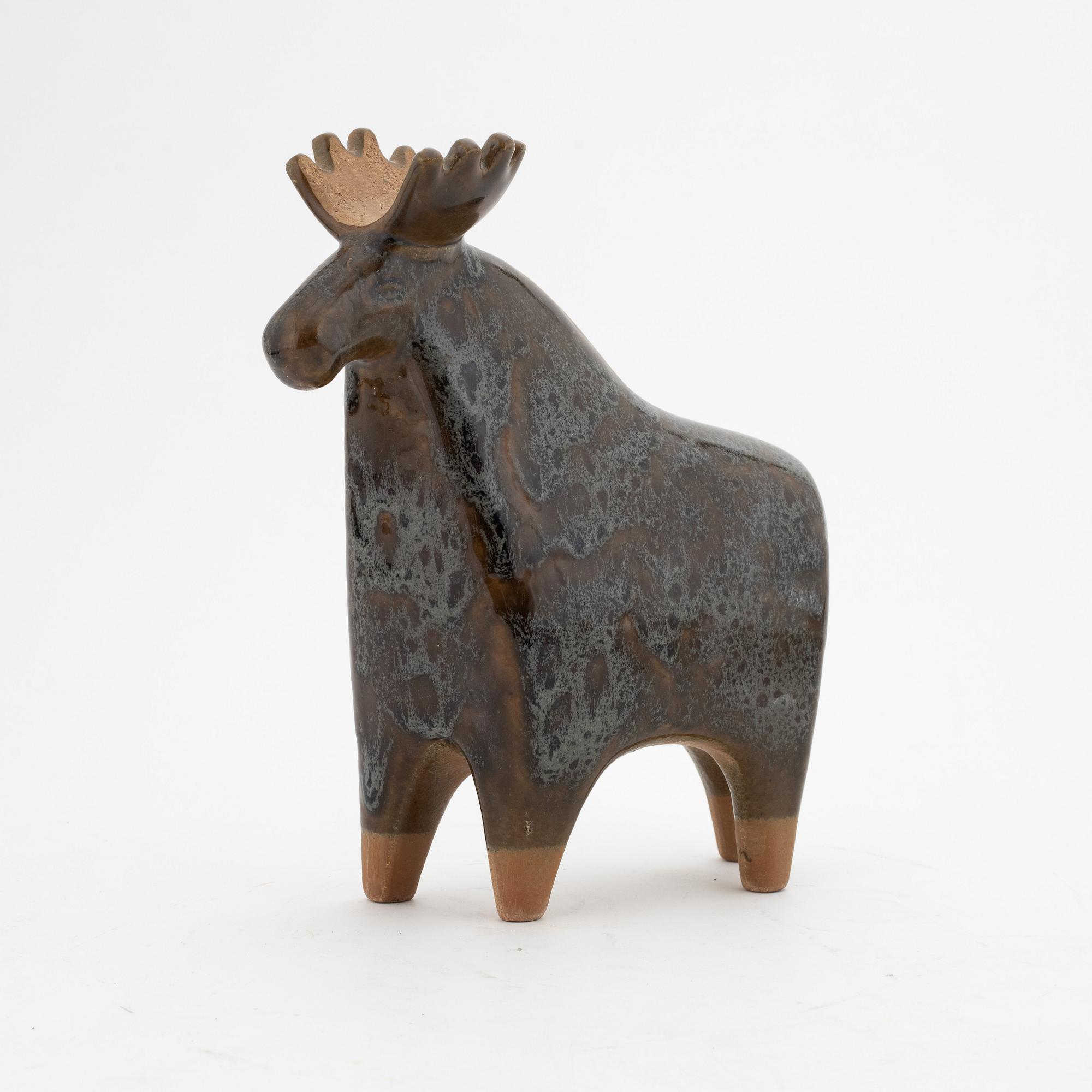 Lisa Larson, figurin, stengods, Gustavsberg.