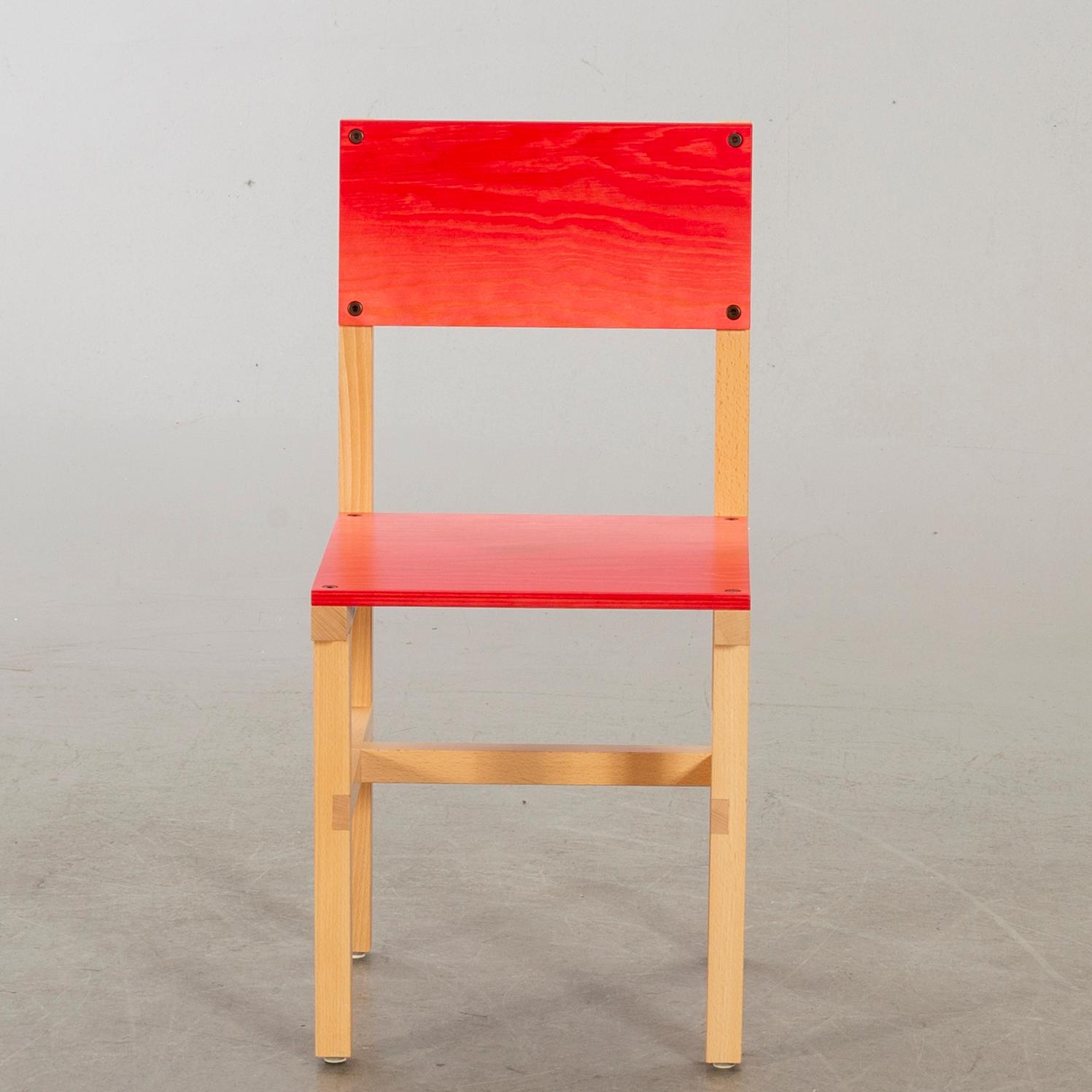 FREDRIK PAULSEN, "Röhsska"Designbaren, chair, Blå Station 2020, Chair 29/102.