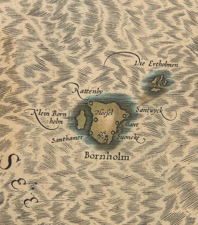 Jodocus Hondius, ur Gerardi Mercatoris "L'Atlas ou Méditations Cosmographiques...", 1613-16.