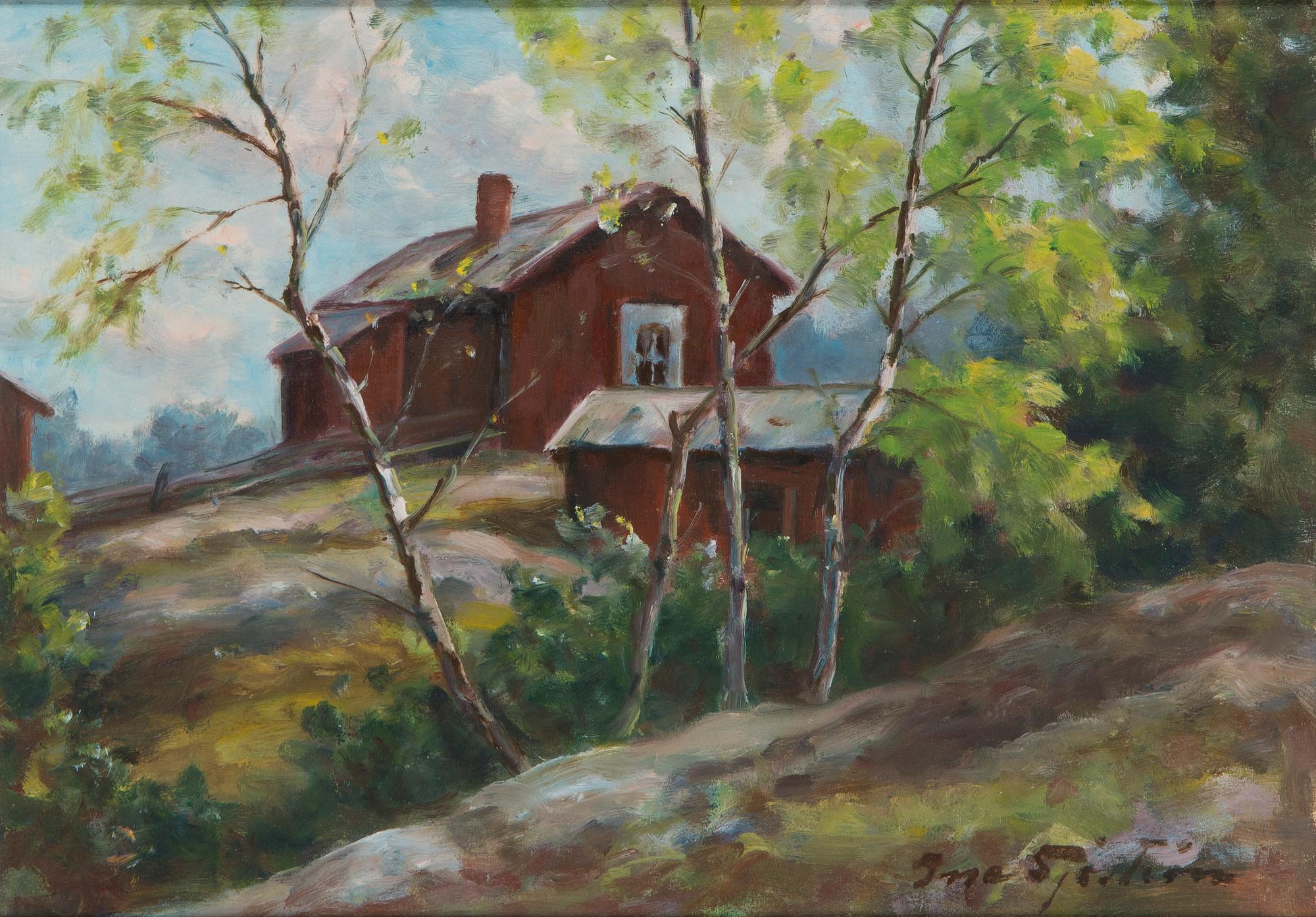 Ina Sjöström, Mökkimaisema.