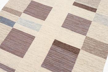 Mona Wassén, matta, röllakan, Stockholms Hemslöjd, 1982, signerad MW SH, ca 190 x 140 cm.