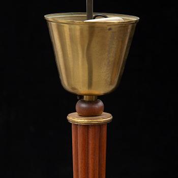 CARL FAGERLUND, taklampa, Orrefors, 1900-talets mitt.
