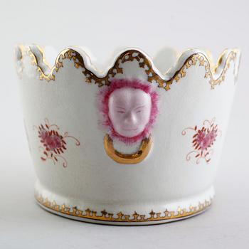 GLASSKÖLJARE, porslin, 1900-/2000-tal.