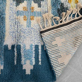 Ingegerd Silow, Rug, röllakan, "Torekov", 140 x 200 cm.