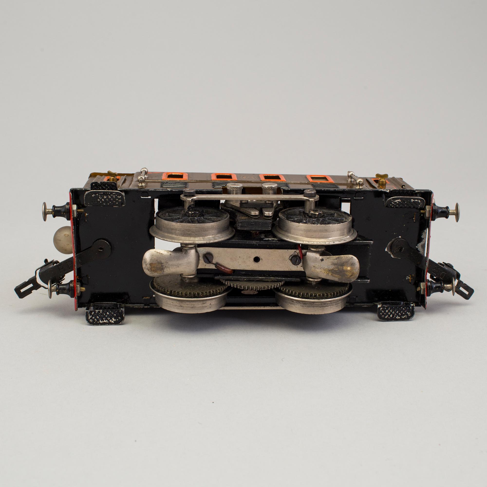 TÅGSET, Märklin, 6+2 delar, Tyskland 1900-talets första hälft.