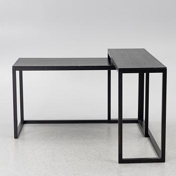Ulla Christansson, desk and side table, "Trio", Karl Andersson & Söner, Huskvarna.