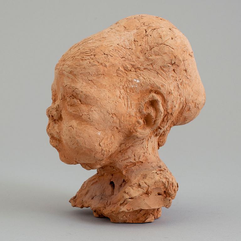 ASMUND ARLE, Sculpture, terracotta, signed A. Arle and numbered 4/5.