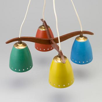 A 1950's ceiling light.