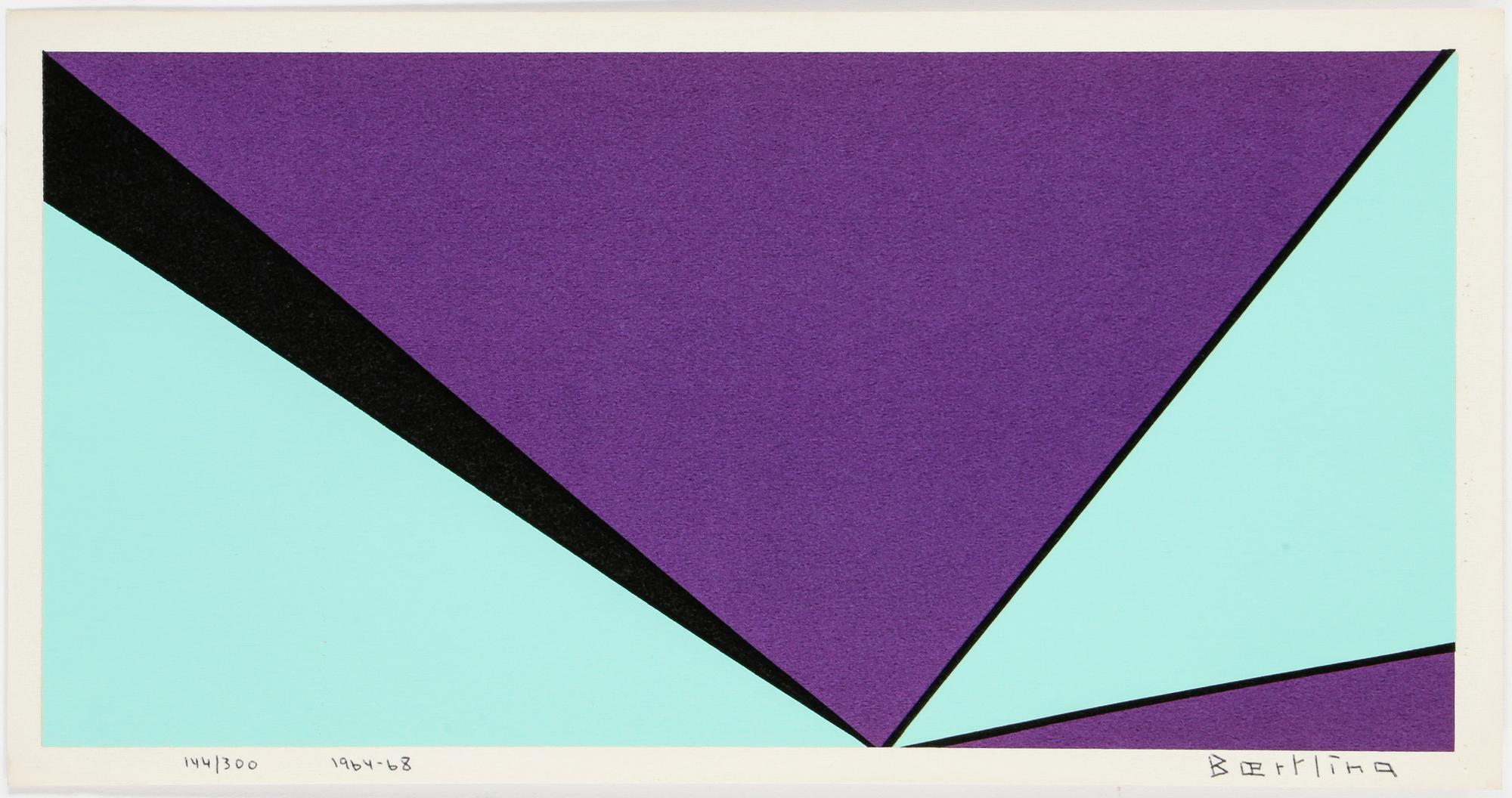 OLLE BAERTLING,  färgserigrafi, 1964-68, signerad och numrerad 144/300.