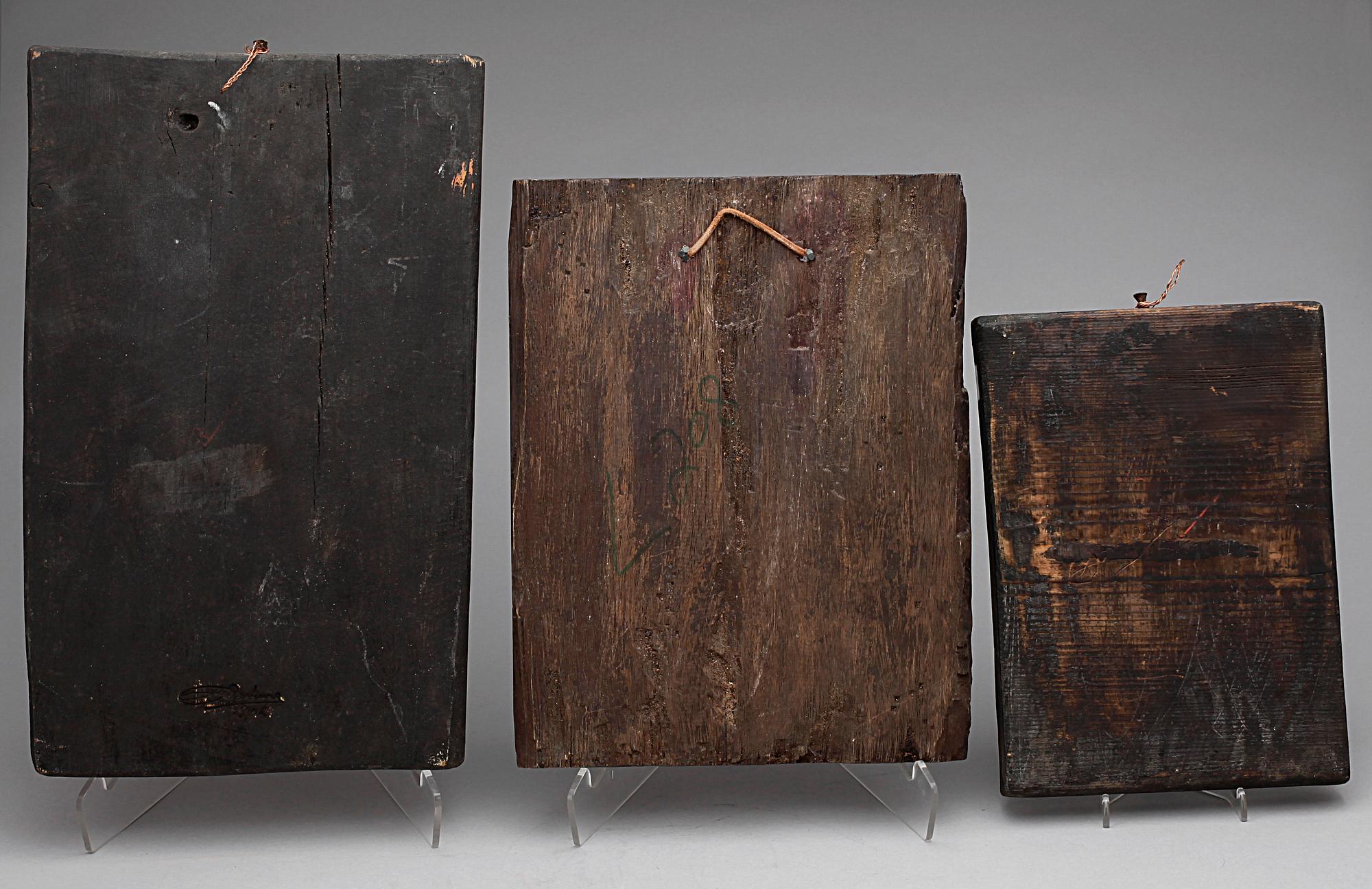 IKONER, 3st, troligen Grekland, 1900-talets första hälft/mitt.