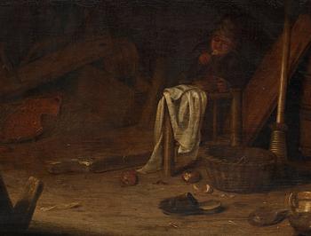 PIETER JACOBSZ. DUYFHUYSEN, attributed to. Unsigned.  Reinforced panel 59 x 83 cm.