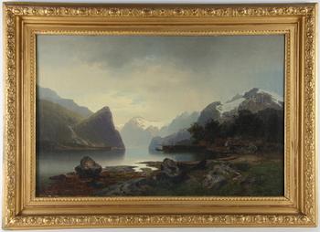 BODOM, ERIK, tillskriven. Olja på duk, sign o dat 1851.