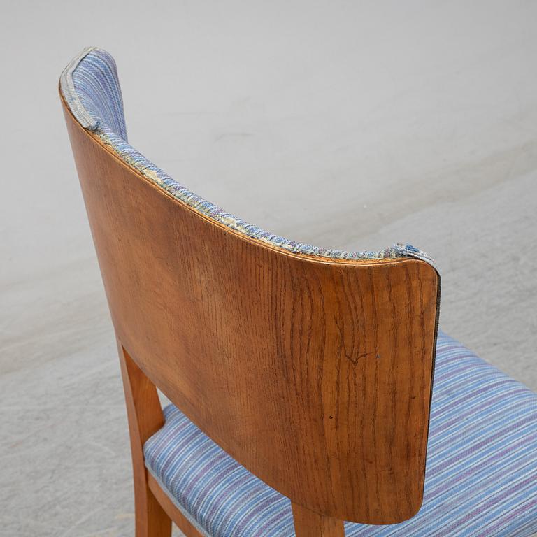 Stolar, 6 st, funkis, 1930/40-tal.