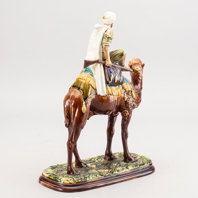 A Rörstrand majolica sculpture 1880's.