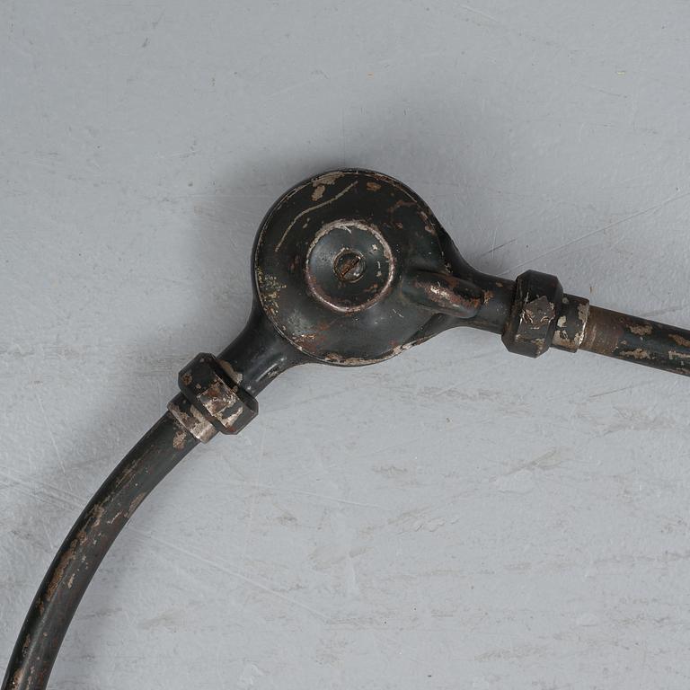 A 'Triplex-Pemdel' industrial lamp, mid 20th Century.