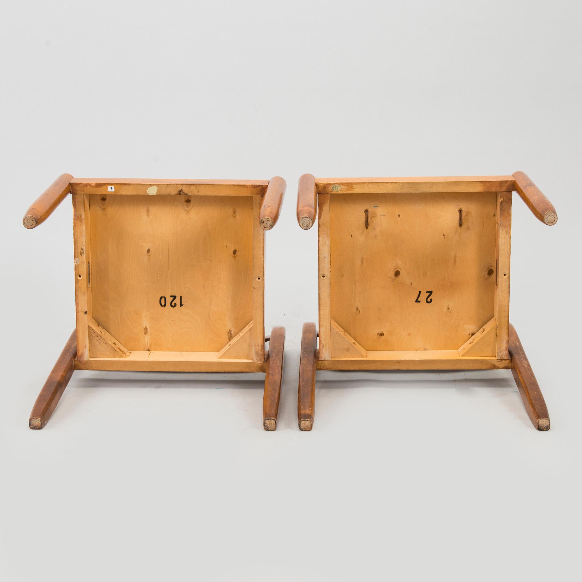 Gunnar Eklöf, Ten 1953s 'Åkerbloms chairs for Asko.