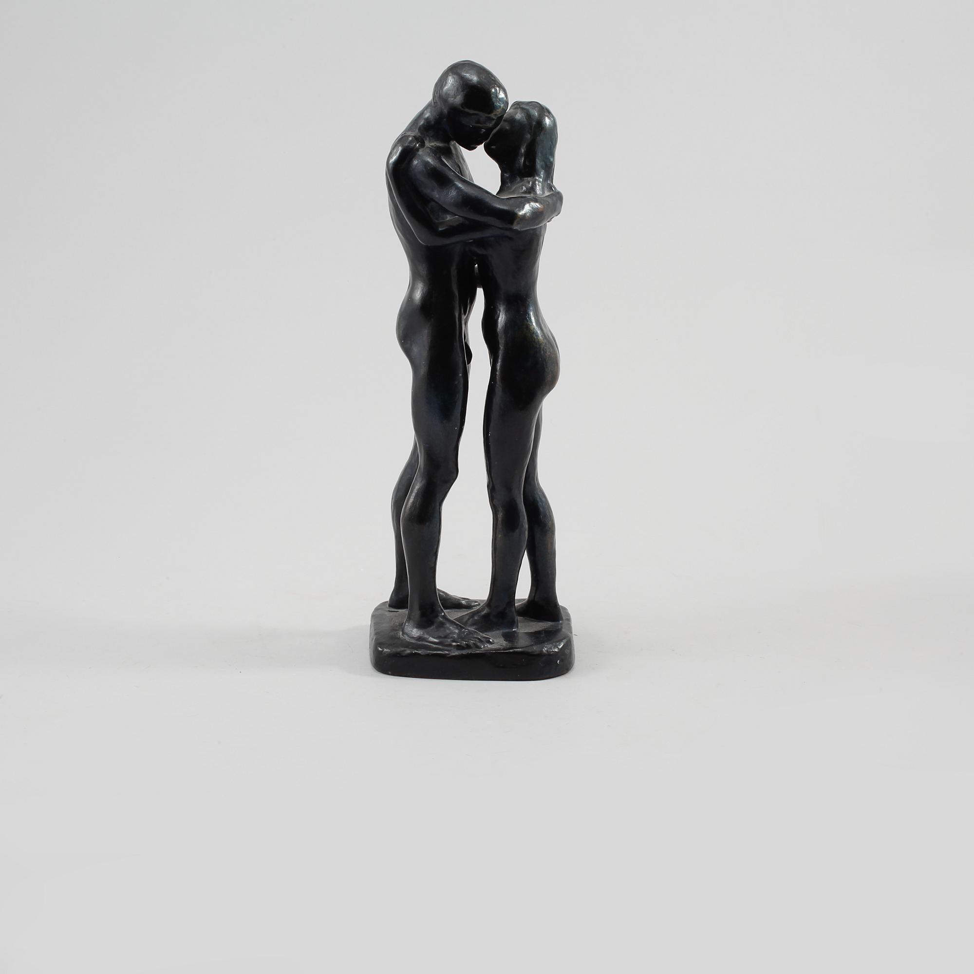 GUDMAR OLOVSON, skulptur, konstmassa, signerad.