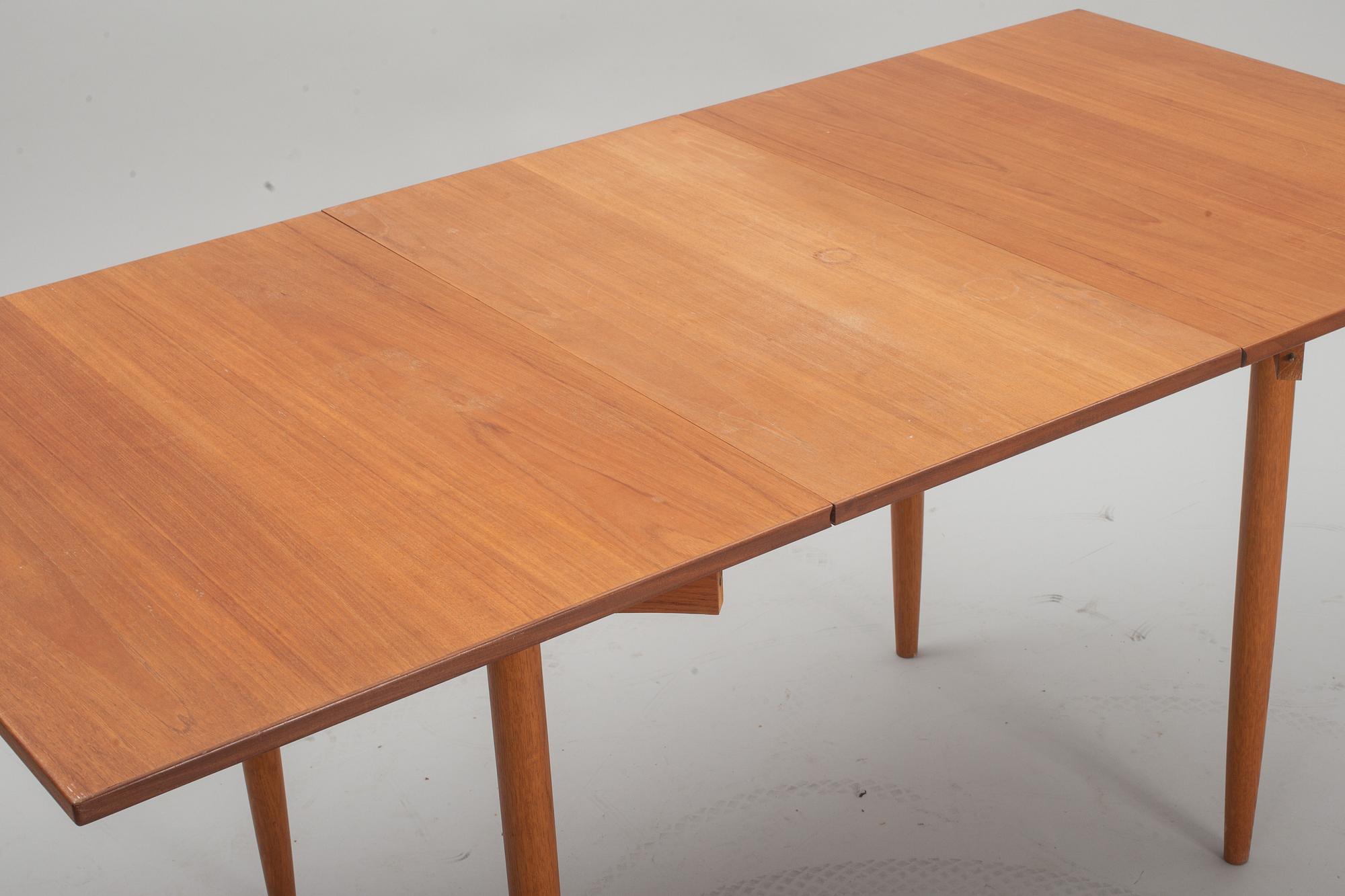 SLAGBORD, teak, 1950-tal.