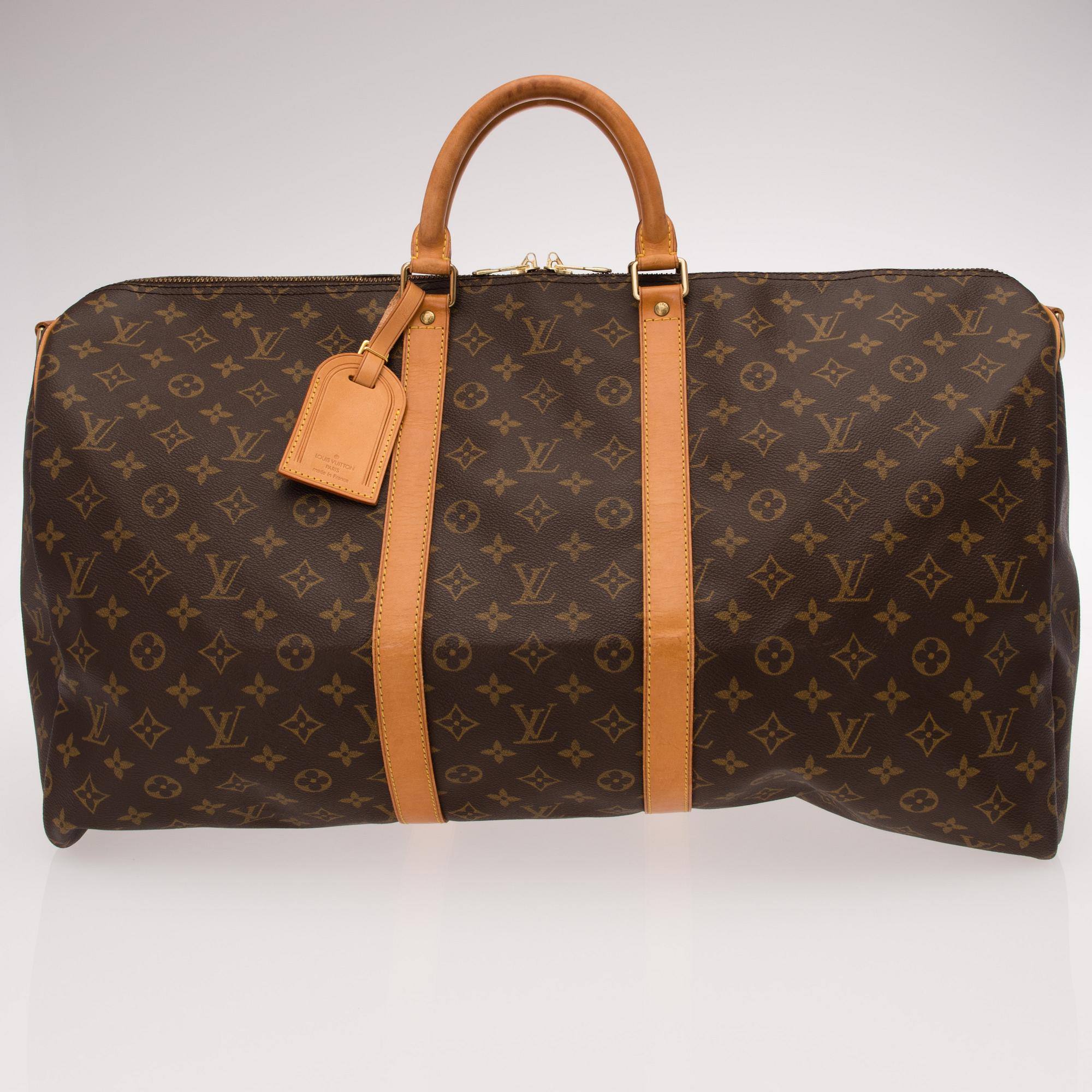 LOUIS VUITTON, "Keepall Bandouliere 55", LAUKKU.