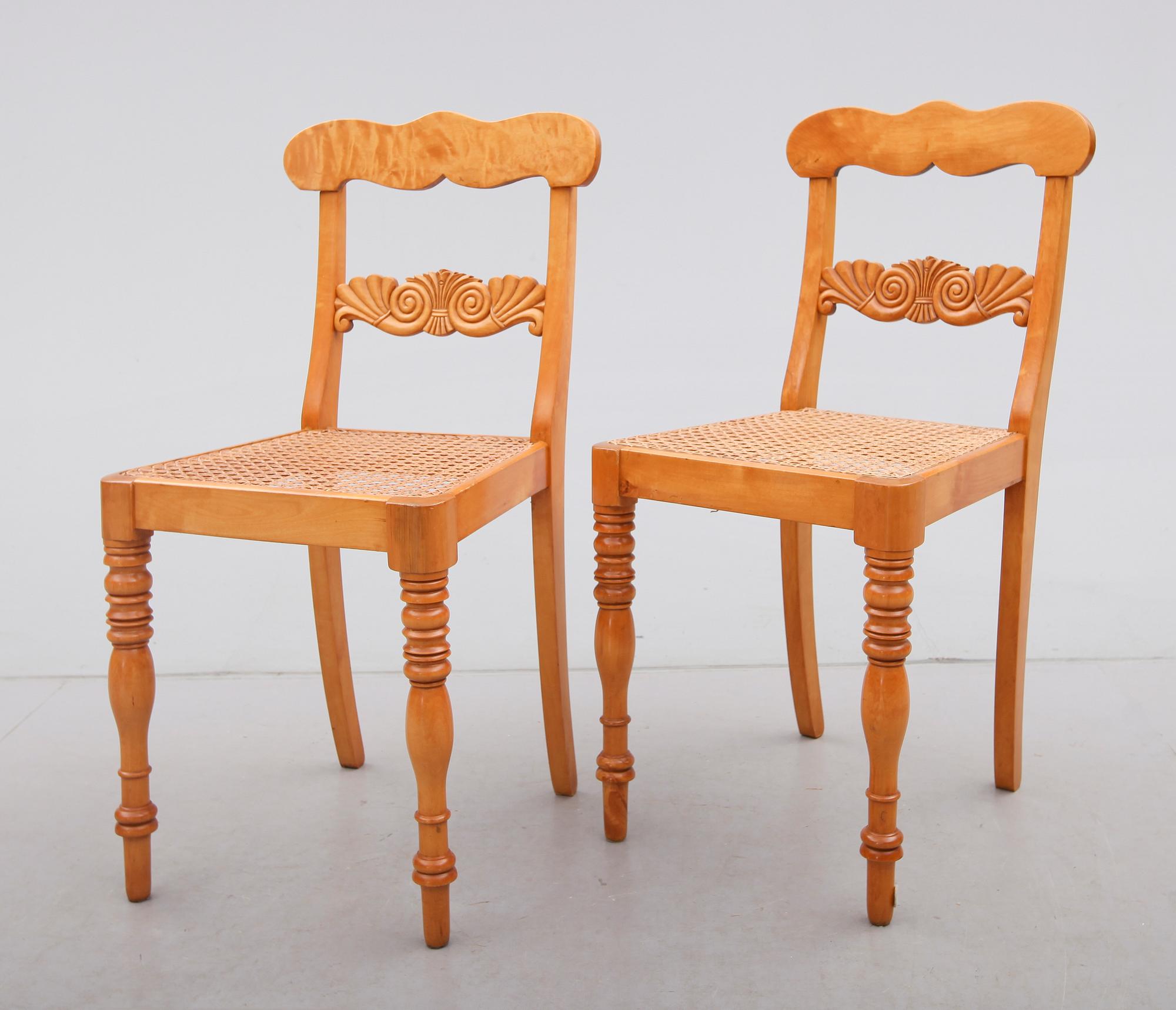 STOLAR, 11 st, Biedermeier, 1800-talets andra hälft.