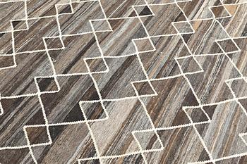 A Kilim carpet, Morocco, design, 302 x 252 cm.