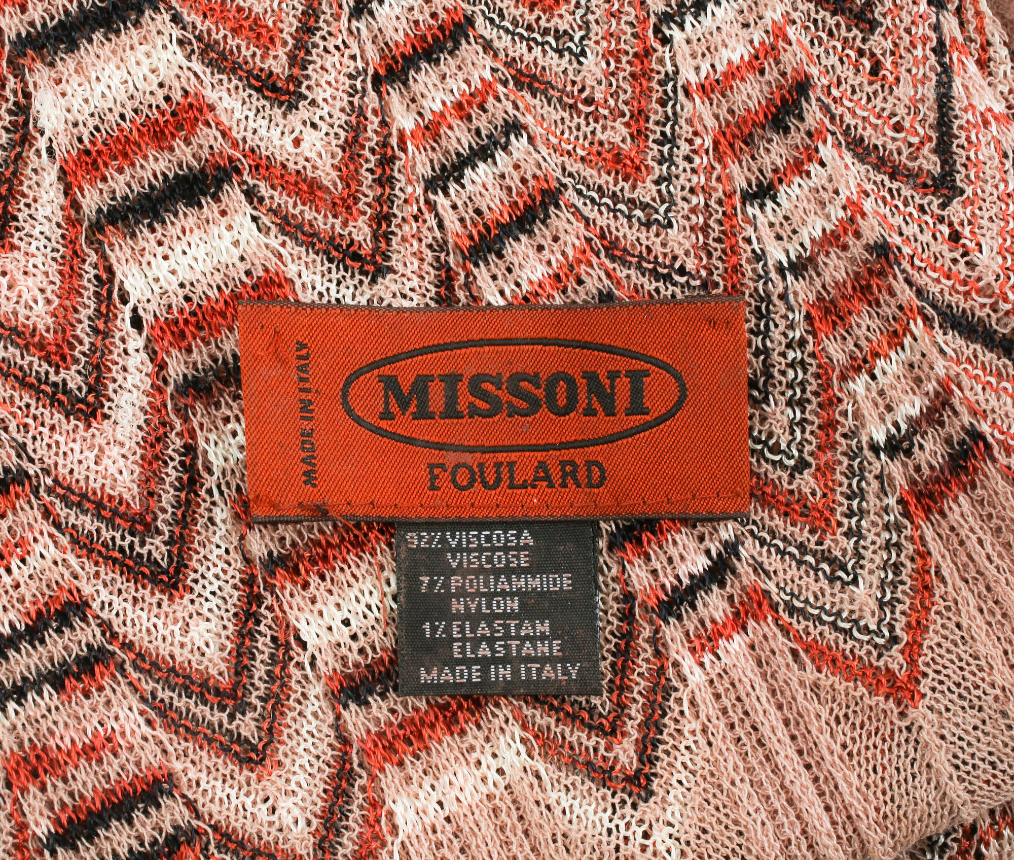 SCARF, Missoni.