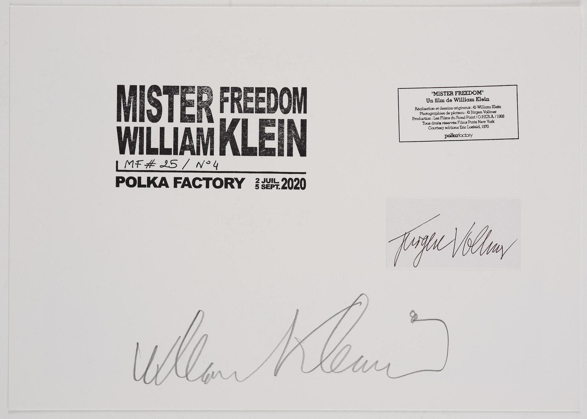William Klein, ”Mister Freedom koffert - full set edition”, 2020.