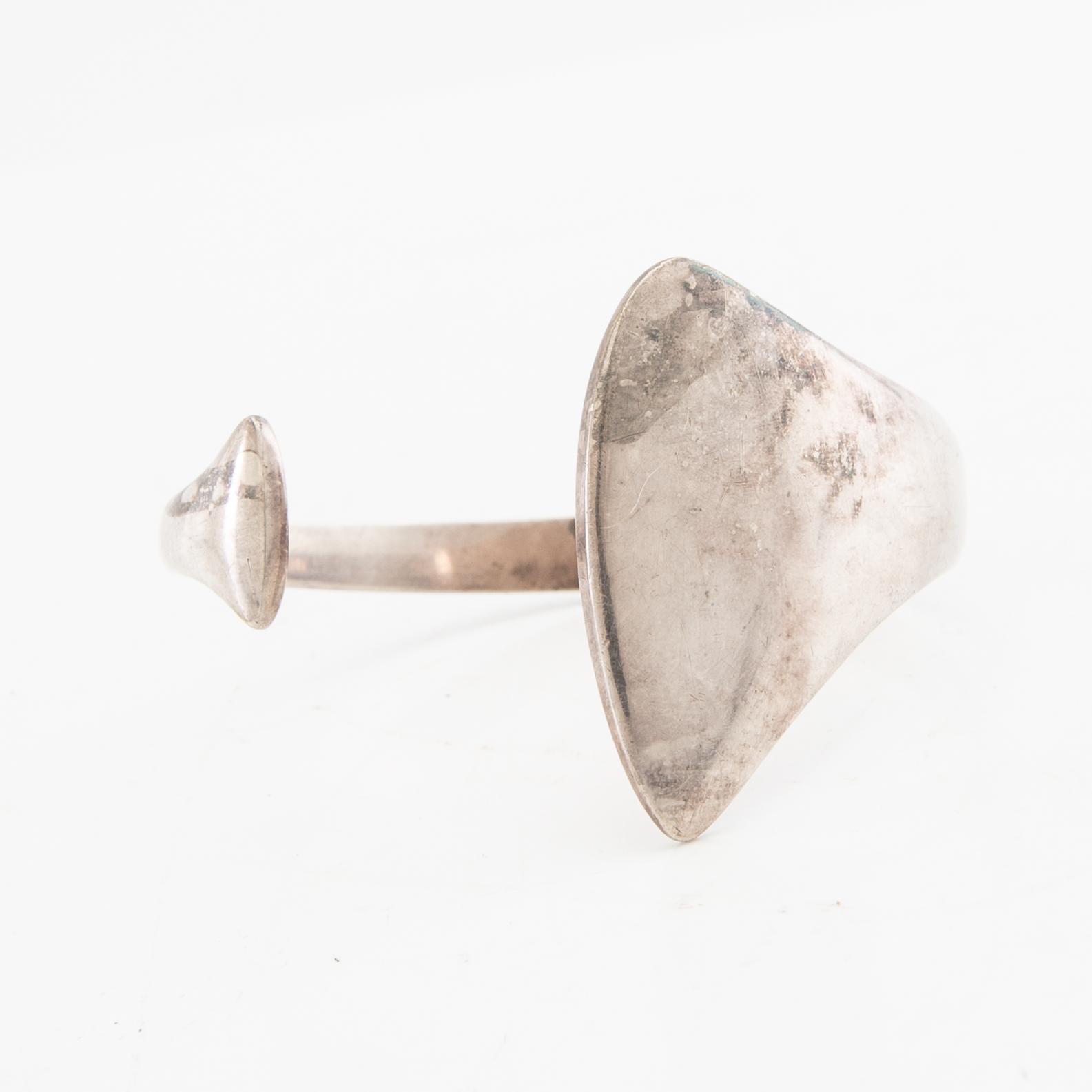 Hans Hansen, armring, sterling silver, Denmark.