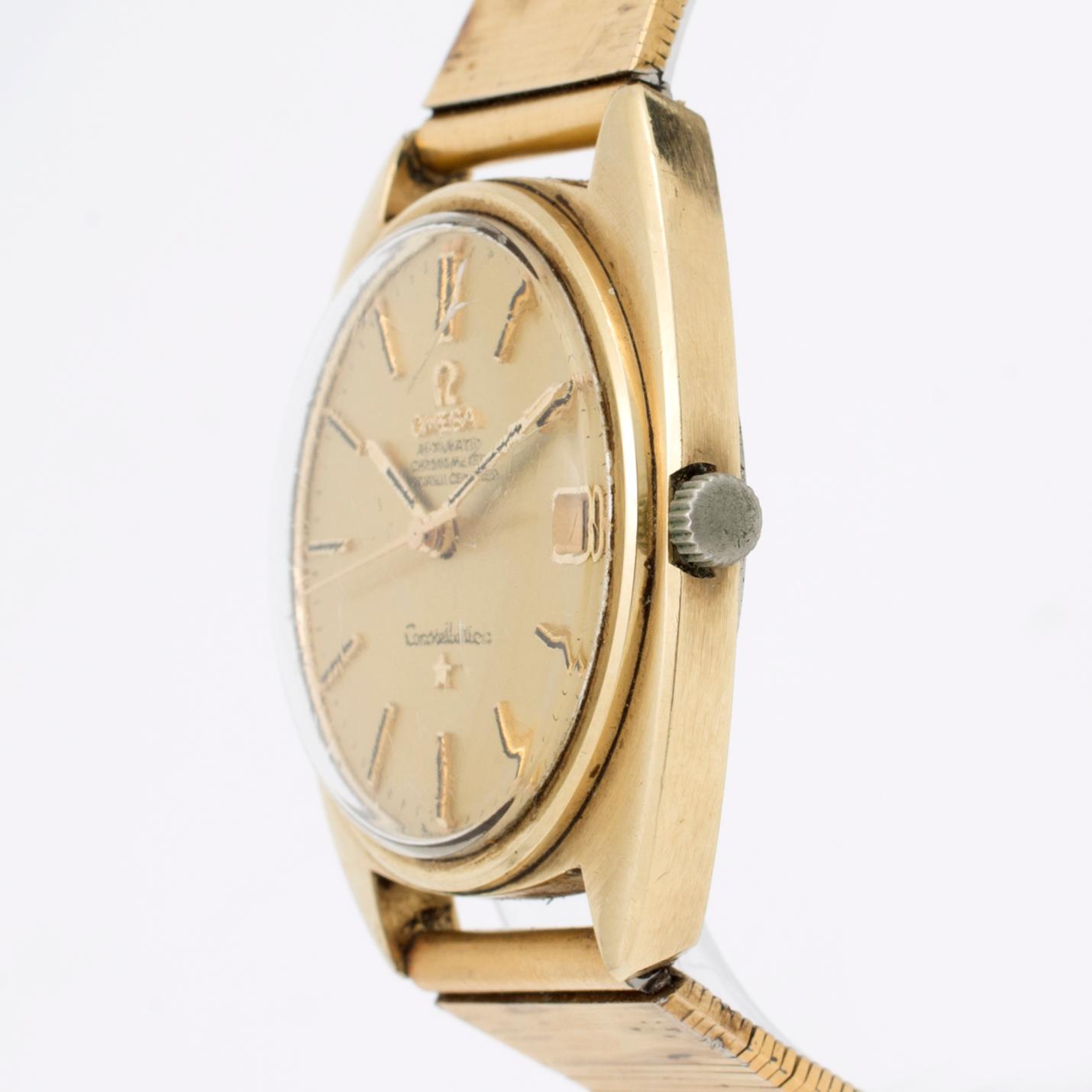 OMEGA, Constellation, "C", Chronometer, armbandsur, 35 mm,