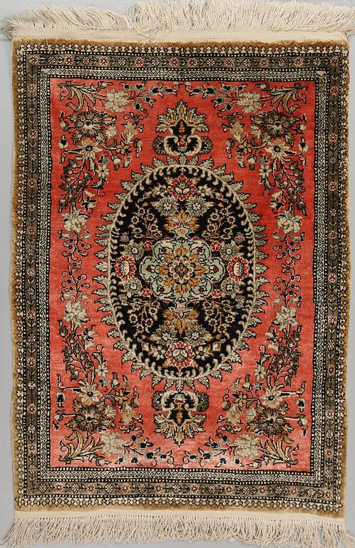 MATTA, orientalisk, silke, old, 83 x 59 cm.